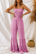 Load image into Gallery viewer, Pink Boho Floral Jumpsuit
