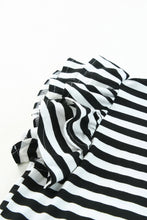 Load image into Gallery viewer, Black and White Stripe Top
